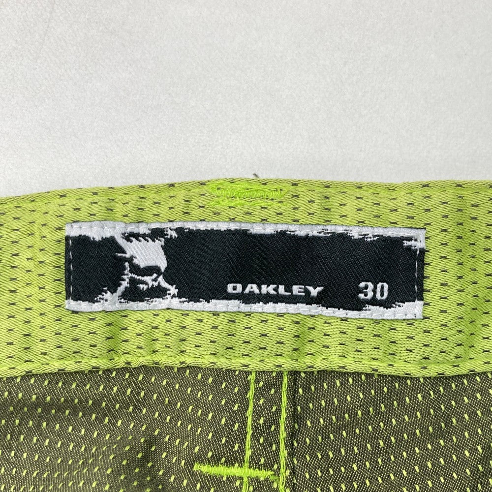 OAKLEY オークリー  3D ストレッチパンツ スカル  グリーン系 30