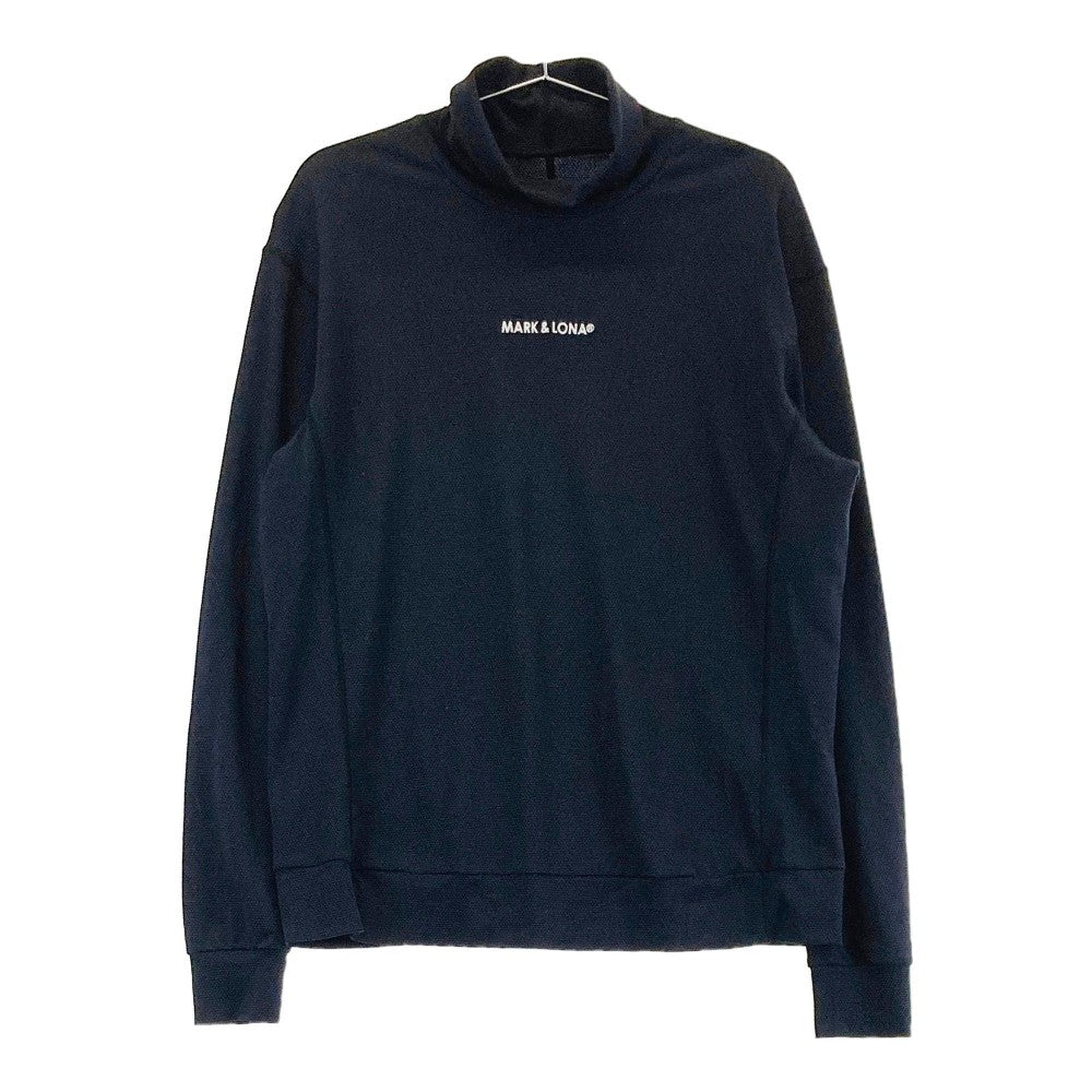 MARK&LONA マークアンドロナ  長袖タートルネックTシャツ  ブラック系 48